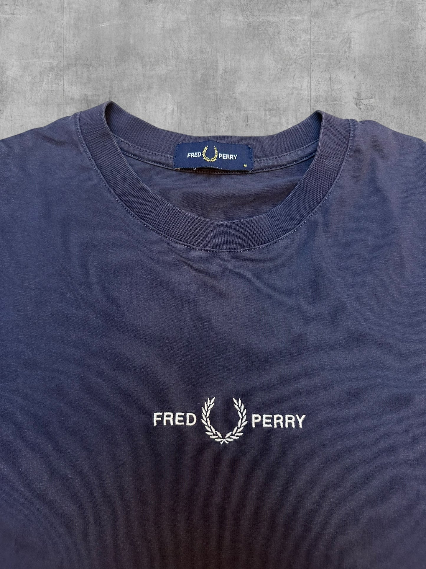 Fred Perry T-shirt Schwarz Weiß M