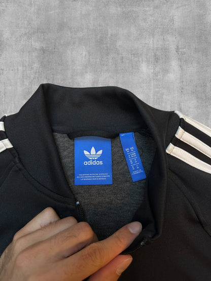 Adidas Firebird Trainingsjacke Schwarz Weiß M