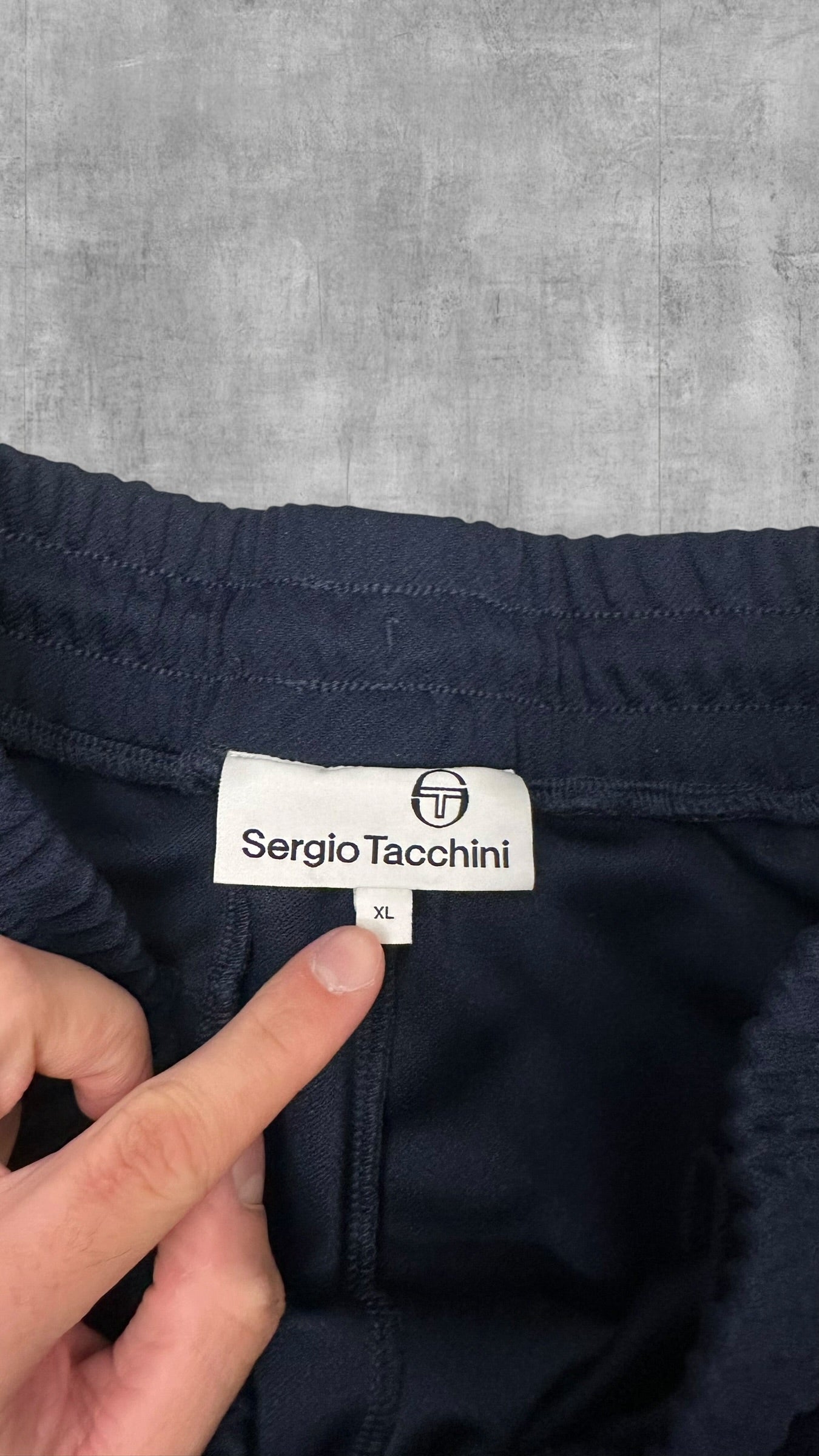 Sergio Tacchini Shorts Kurze Hose Schwarzblau XL
