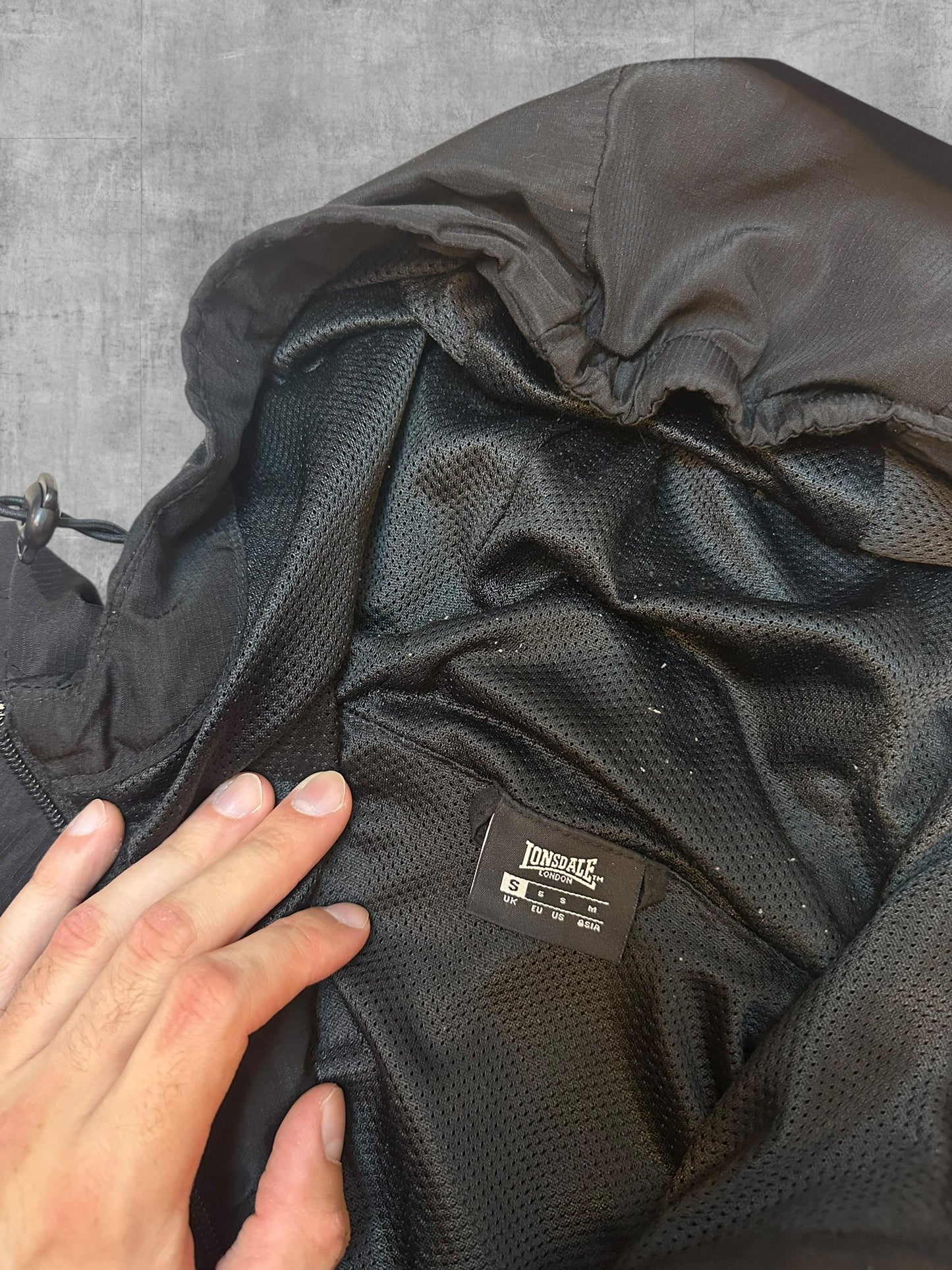 Lonsdale London Trainingsanzug Schwarz Weiß S / XS