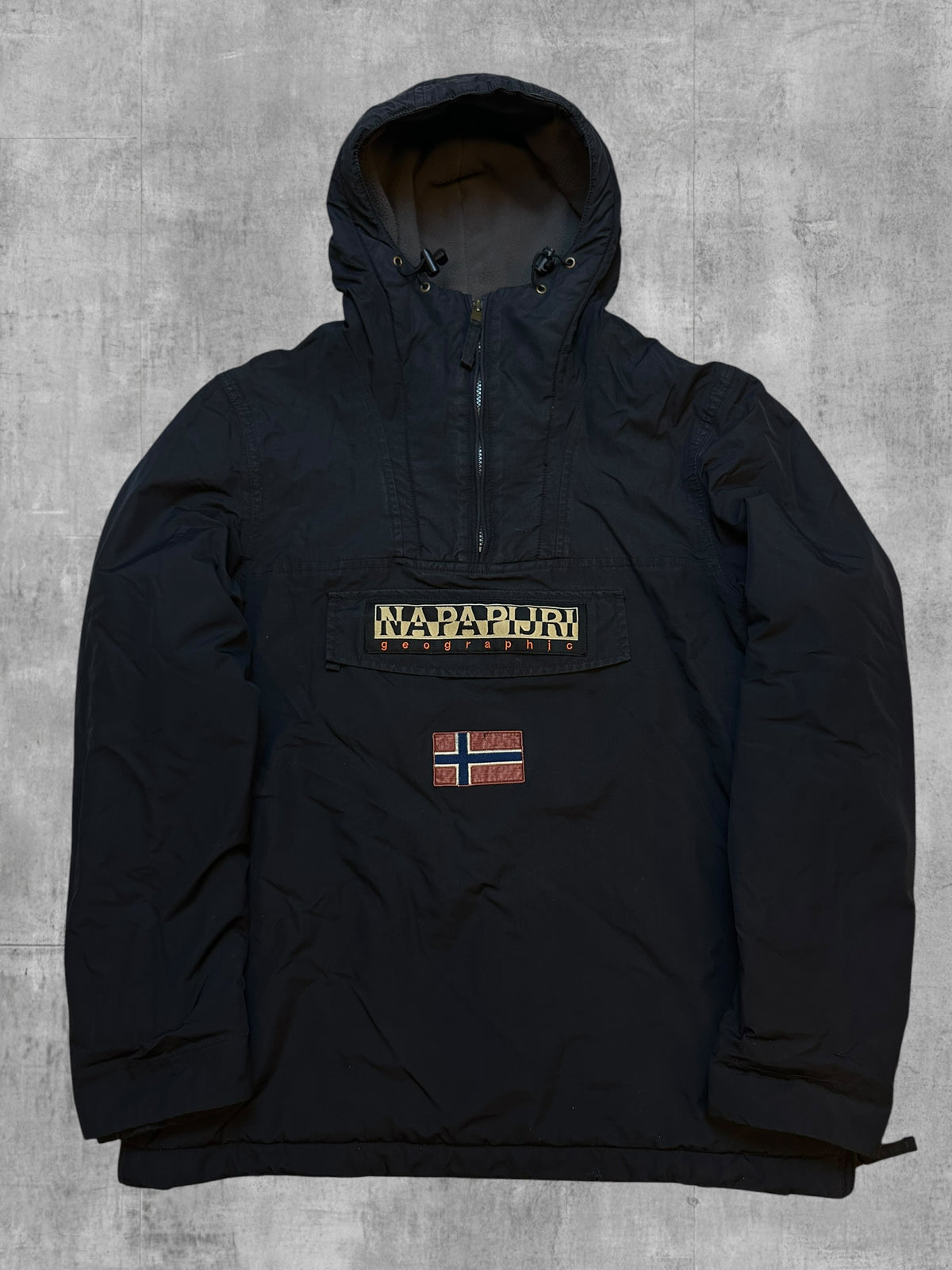 Napapijri Jacke Windbreaker gefüttert Schwarz S