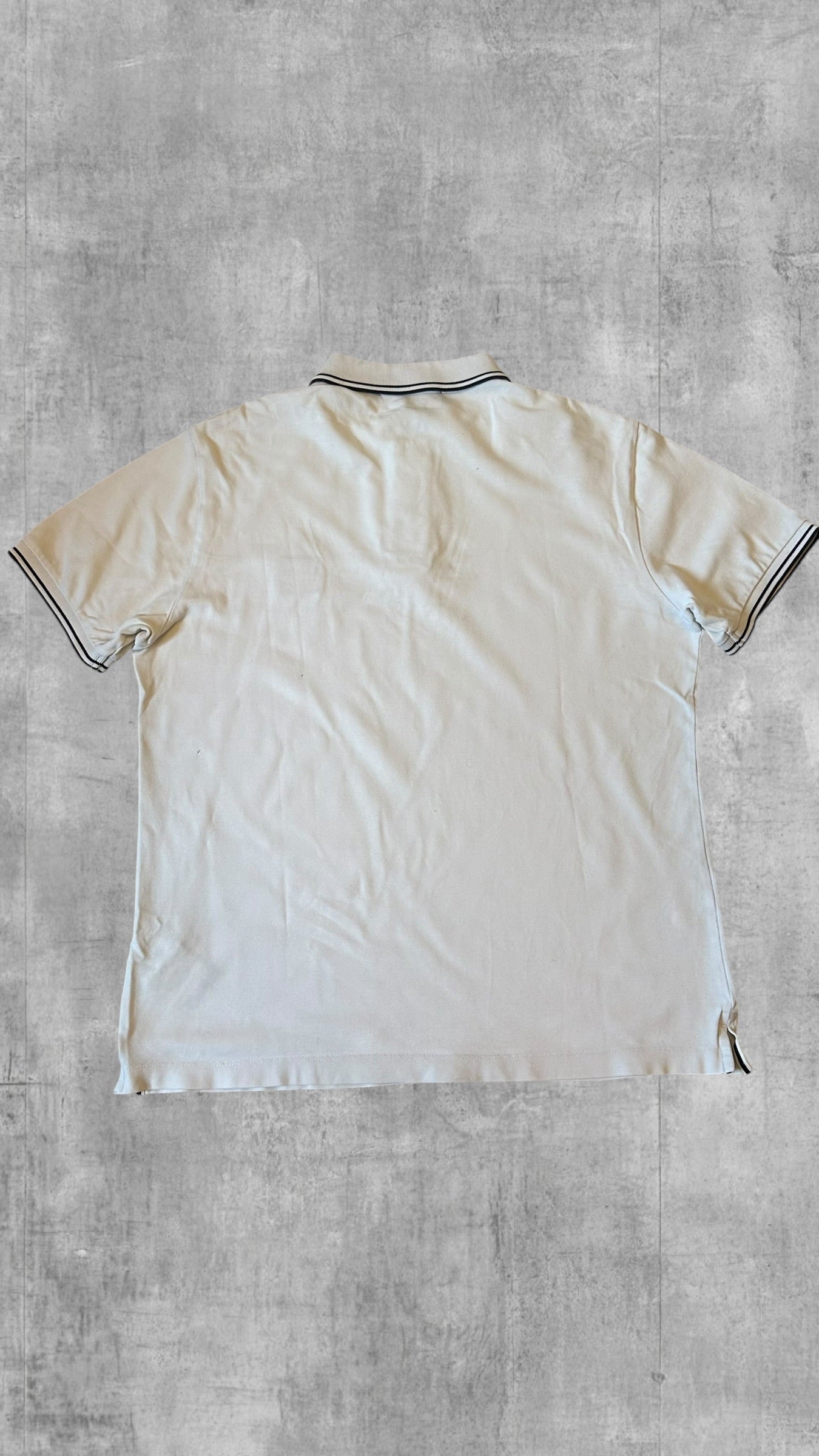 Stone Island Polo Shirt Weiß L