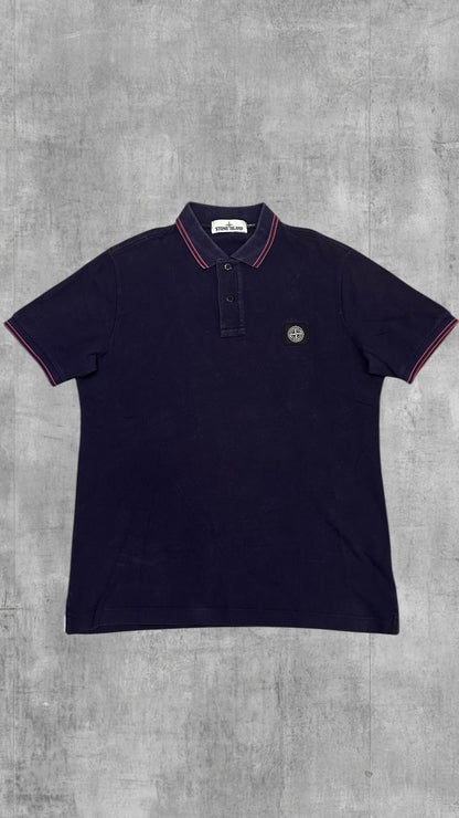 Stone Island Polo Shirt Lila M Slim Fit