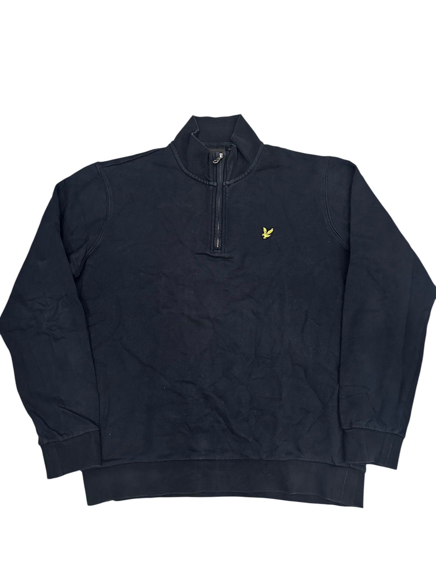 Lyle & Scott Half / Quarter Zip Pullover Schwarz M