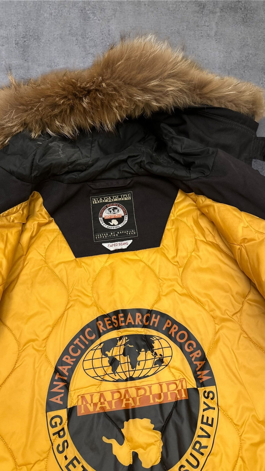 Napapirji Parka Winterjacke Schwarz XL