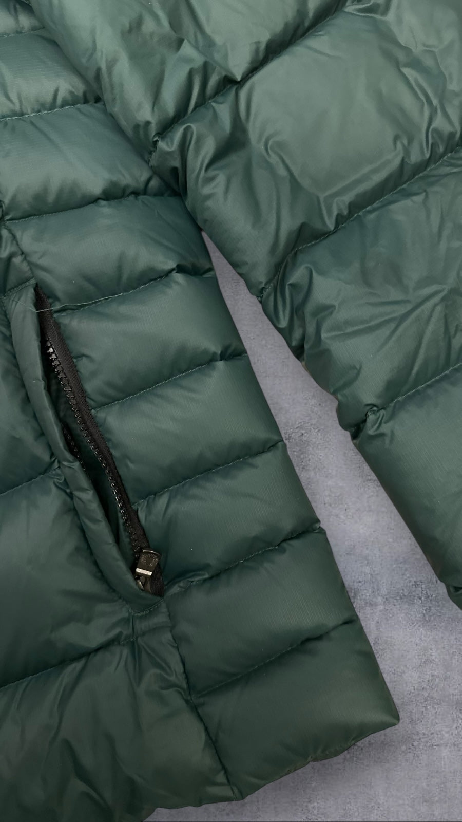 Fred Perry Pufferjacke Daunenjacke Dunkelgrün XL