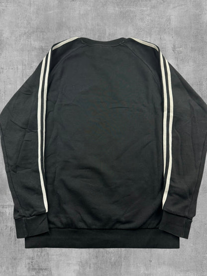 Adidas Sweatshirt Schwarz Weiß M
