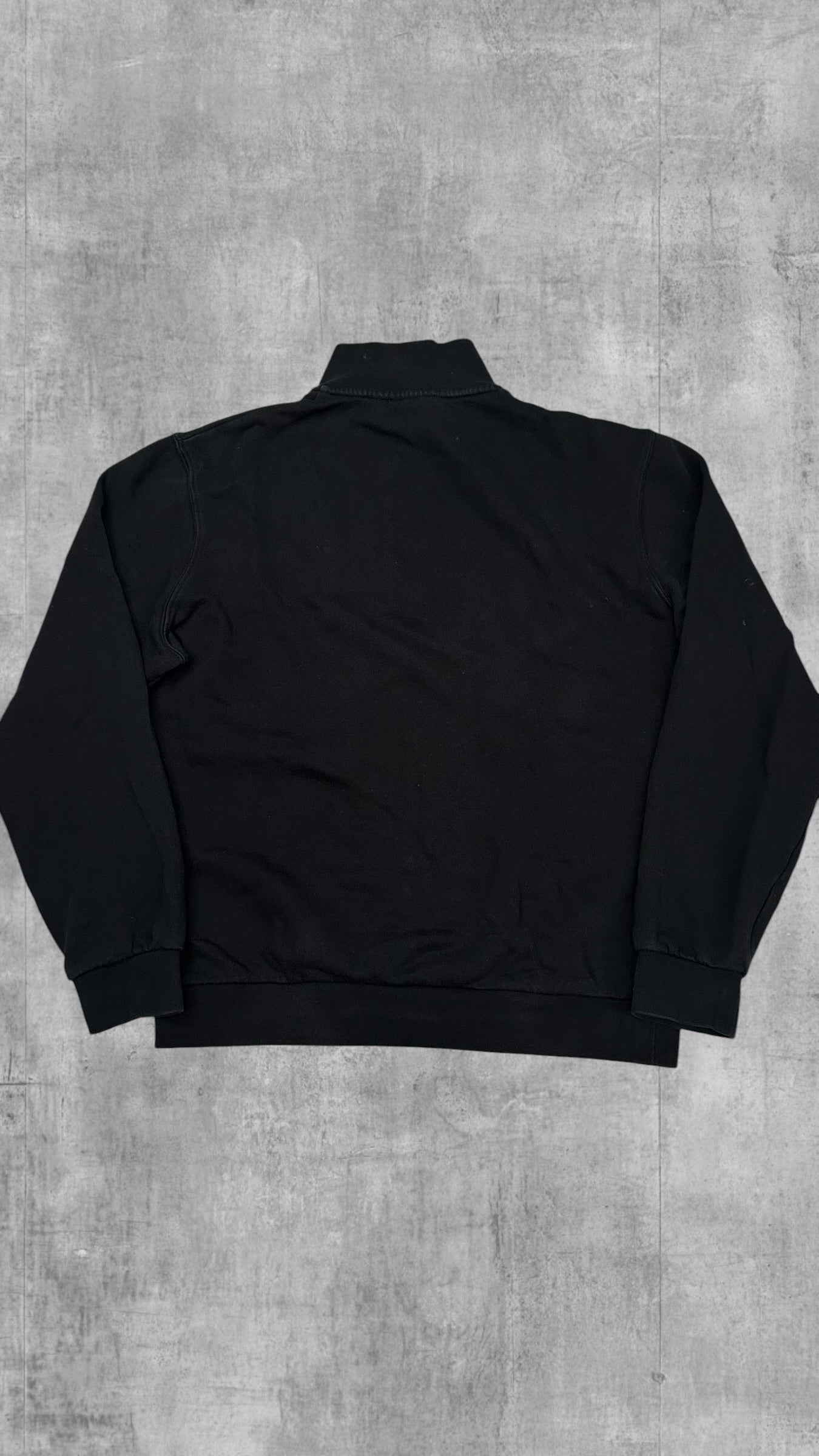 Lyle & Scott Half Zip Rollkragenpullover Schwarz S