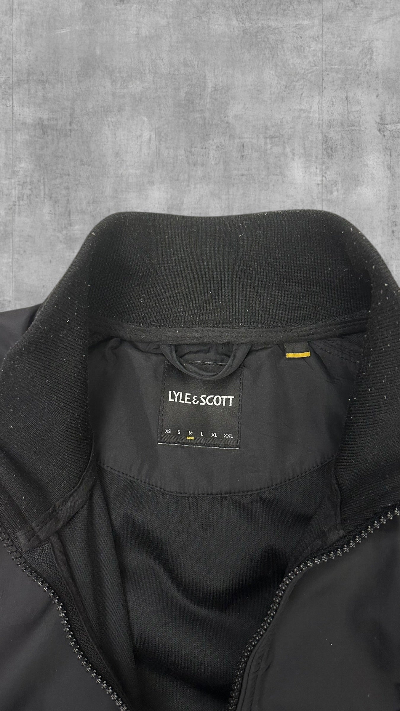Lyle & Scott Windbreaker Regenjacke Schwarz M