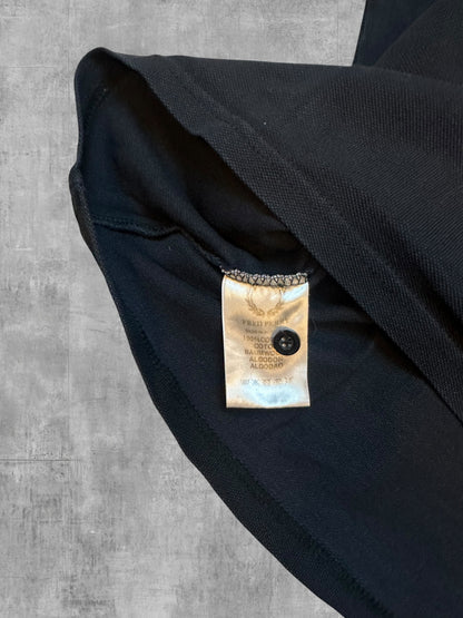 Fred Perry Polo Shirt Schwarz Grün M