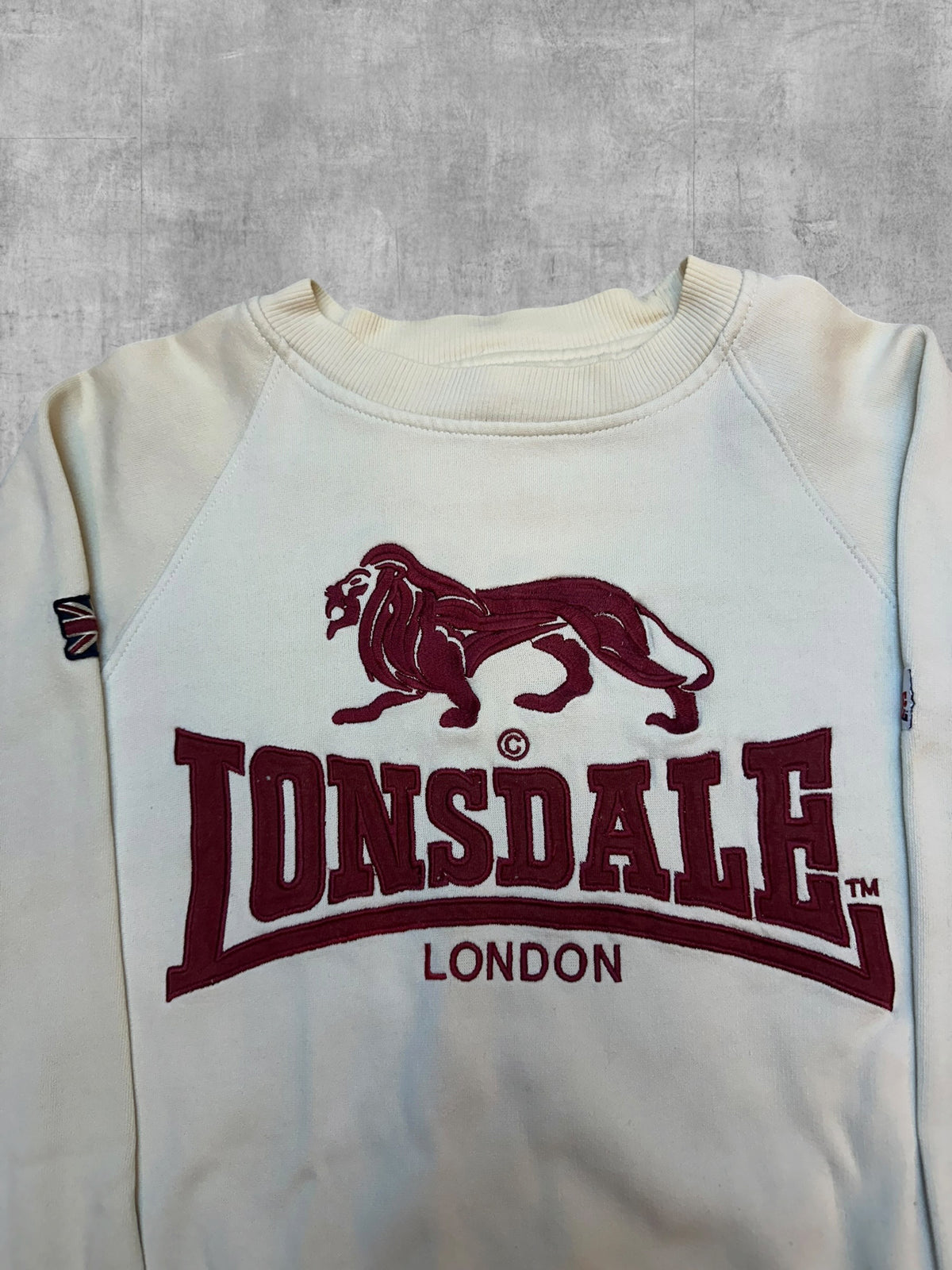 Lonsdale London Sweatshirt Weiß Damen L
