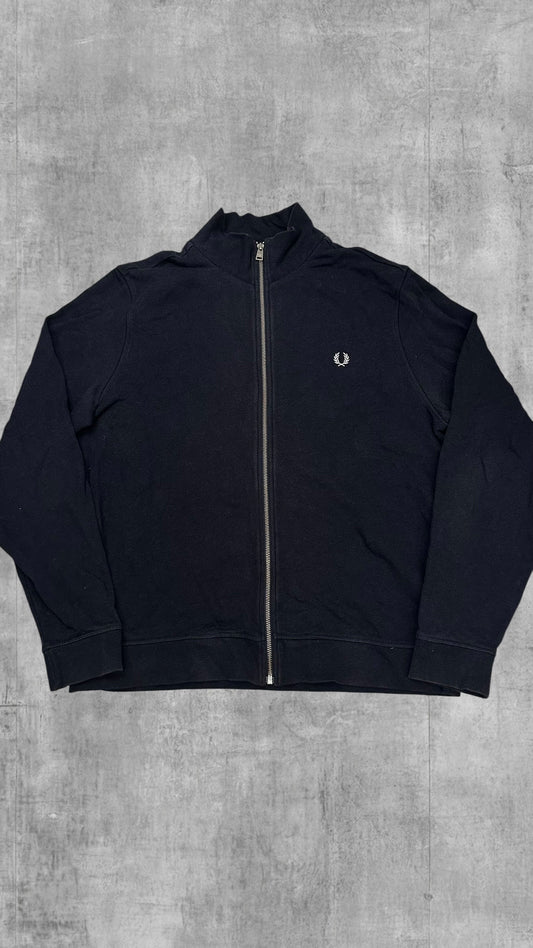 Fred Perry Zip Jacke Schwarzblau L