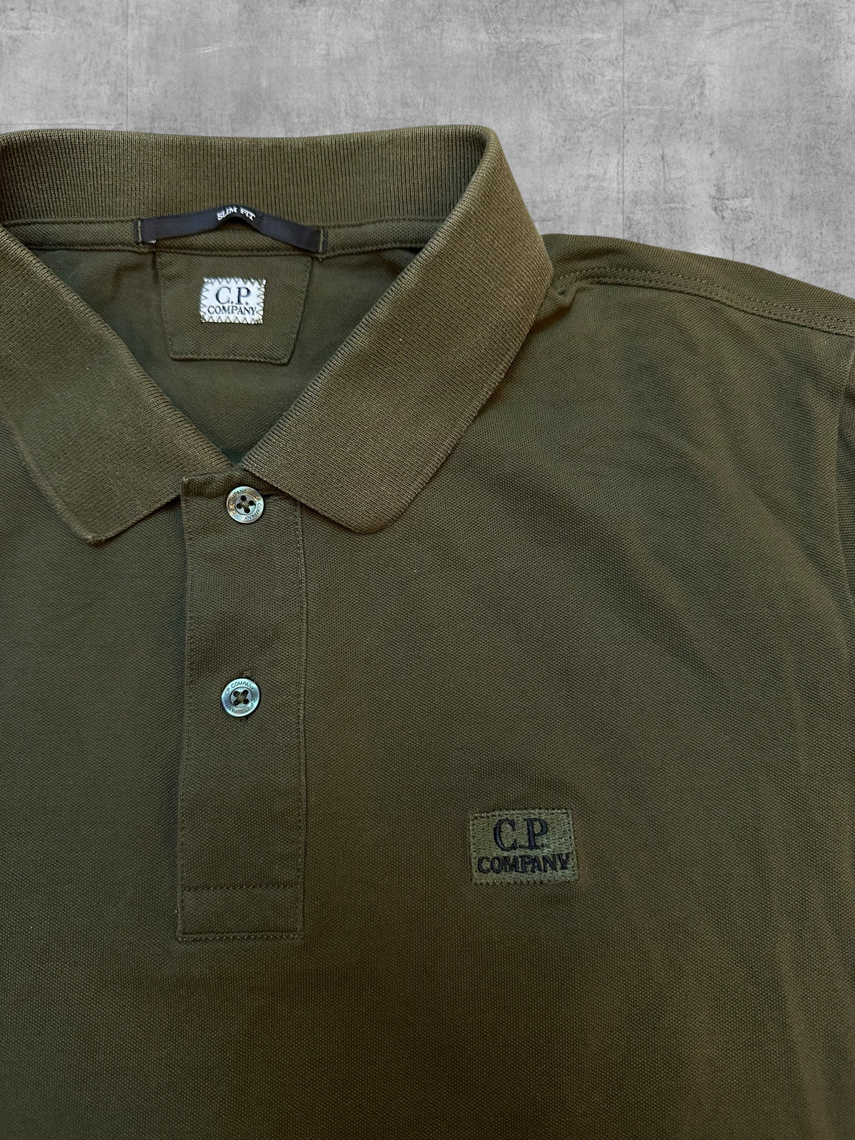 C.P. Company Polo Shirt Khaki S