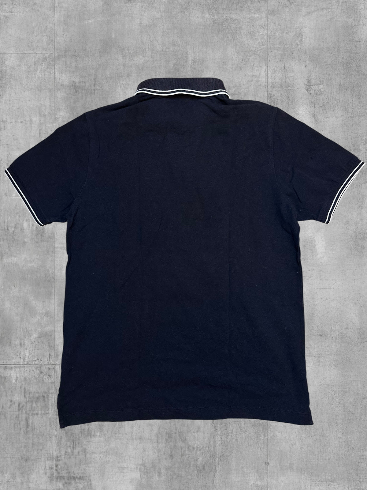 Stone Island Polo Shirt Schwarz Weiß M