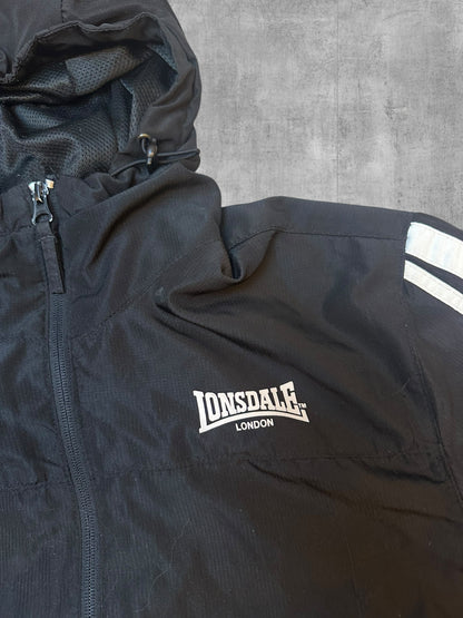 Lonsdale London Trainingsanzug Schwarz Weiß S / XS
