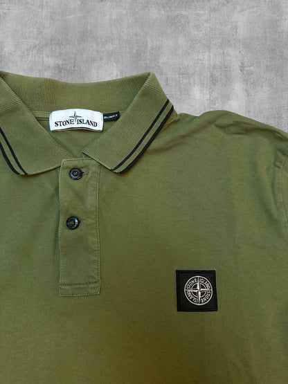 Stone Island Polo Shirt Khaki XXL