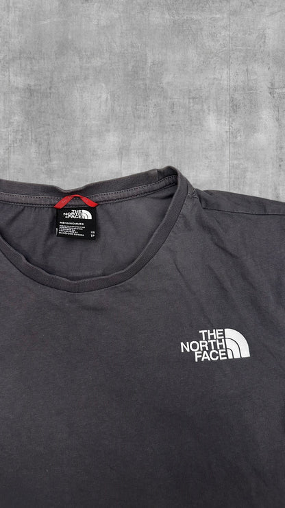 The North Face T-Shirt Grau Backprint XS