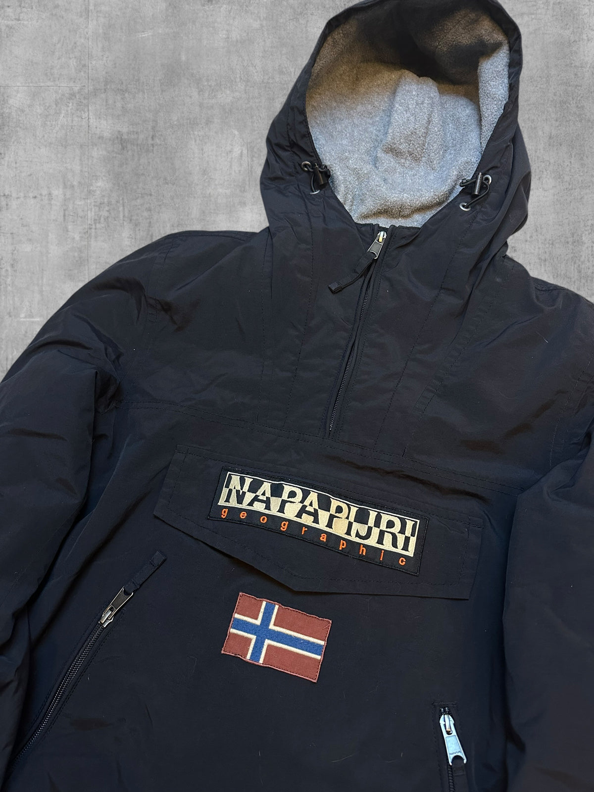 Napapijri Windbreaker Gefüttert Schwarz S
