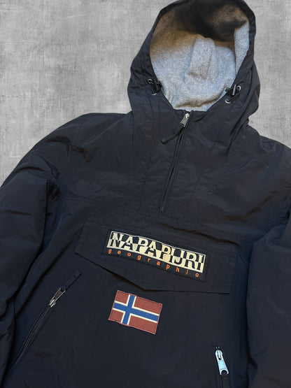 Napapijri Windbreaker Gefüttert Schwarz S