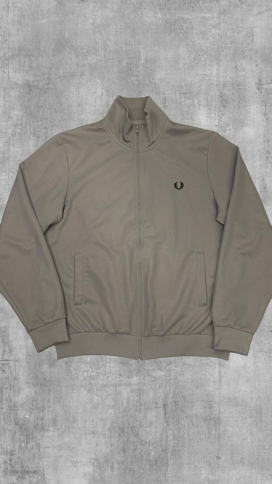 Fred Perry Trainingsjacke Hellgrau L