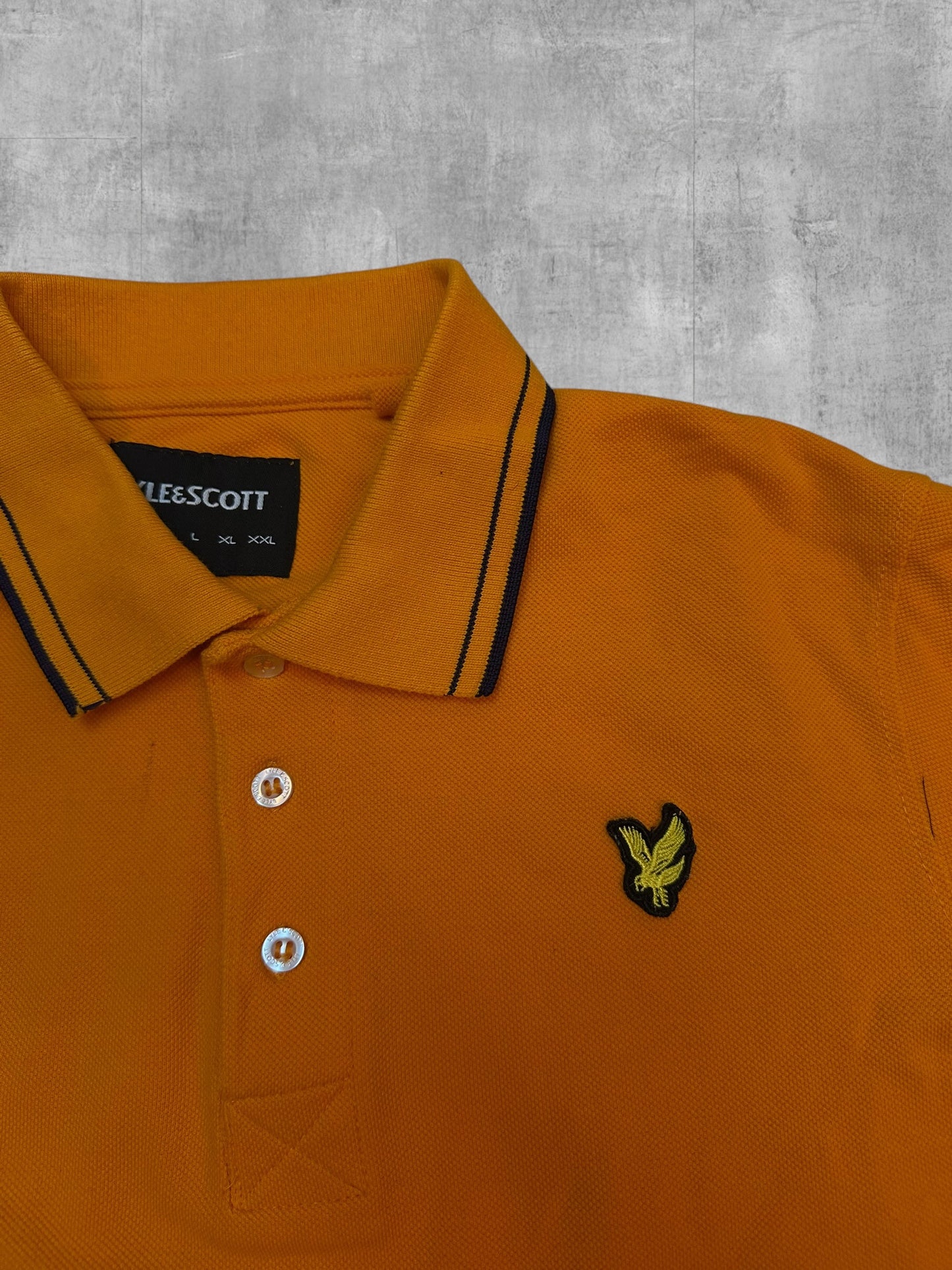 Lyle & Scott Polo Shirt Orange M