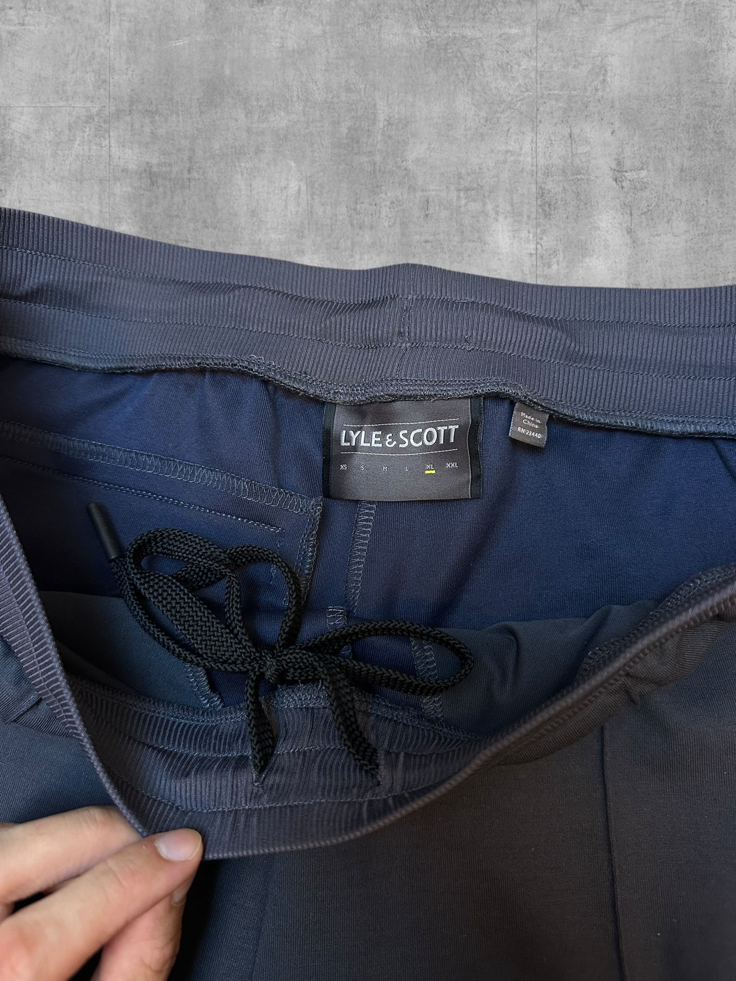 Lyle & Scott Jogginghose Navy Blau XL