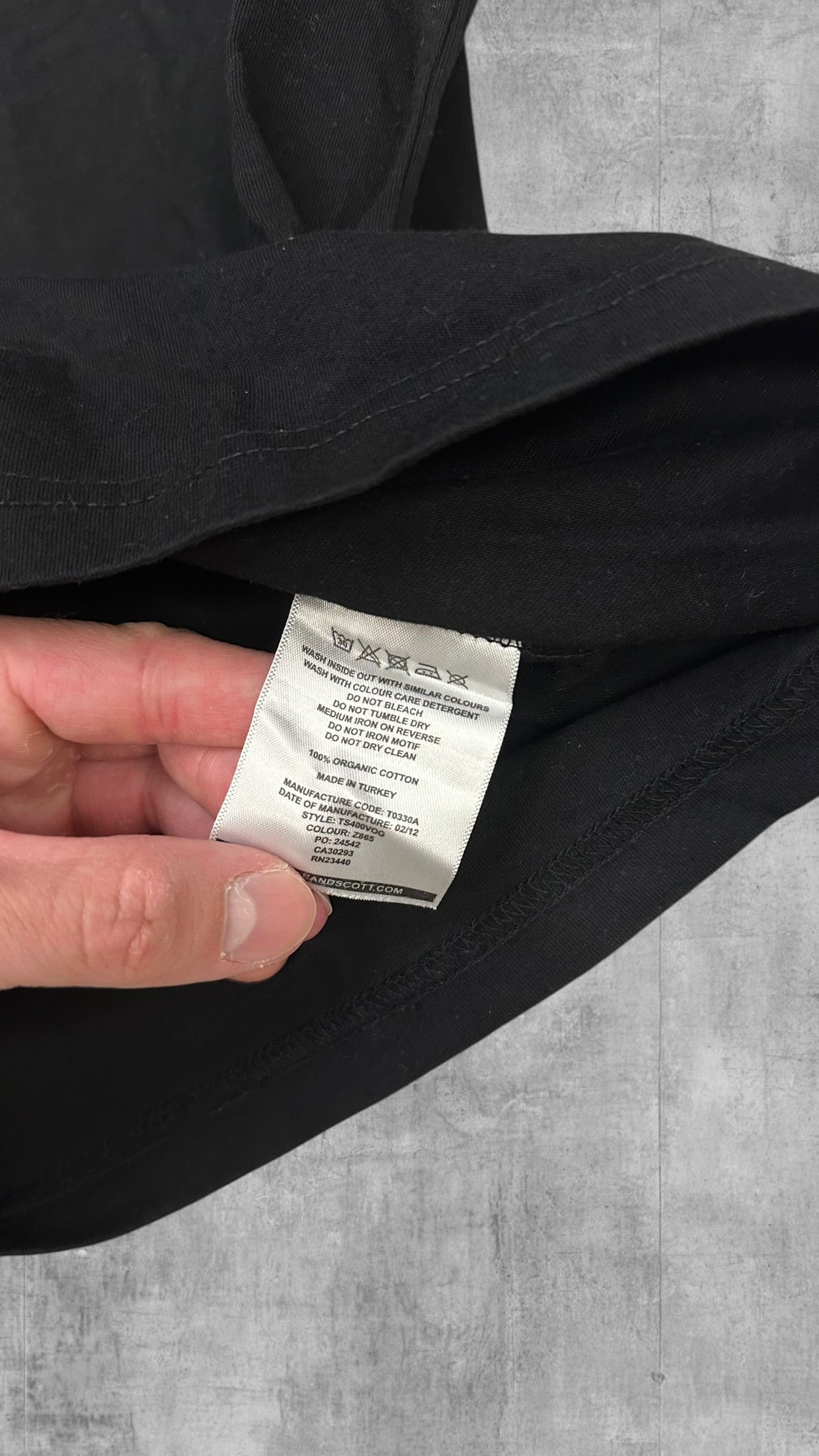 Lyle & Scott T-shirt Schwarz M