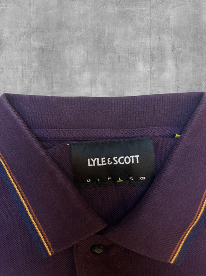 Lyle & Scott Polo Shirt Weinrot L