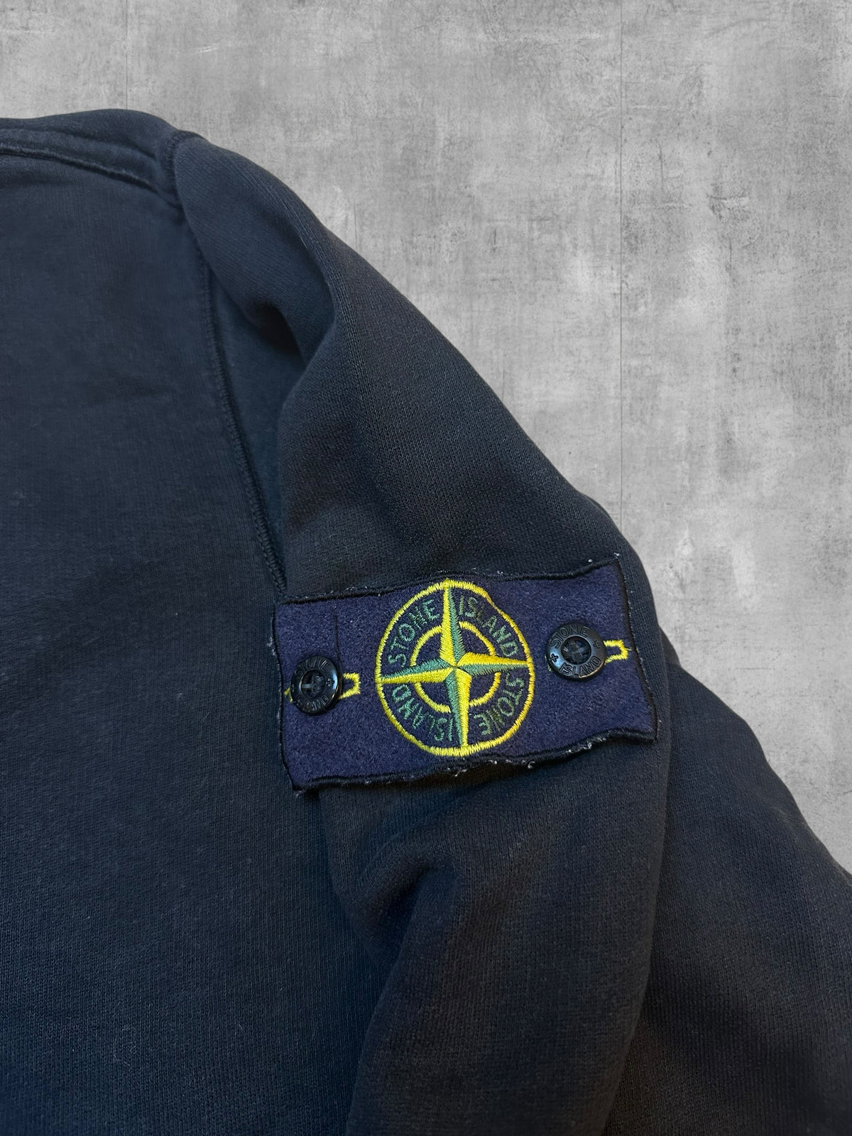 Stone Island Sudadera Negro Azul M