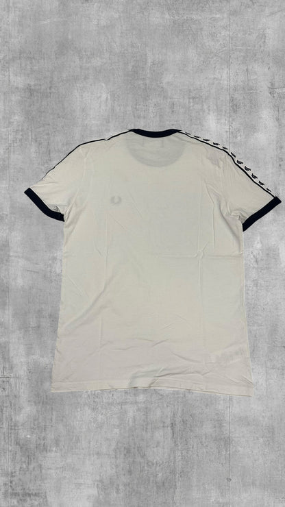 Fred Perry T-shirt Taped Weiß S