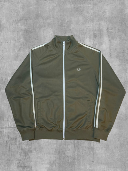 Fred Perry Trainingsjacke Taped Khaki M