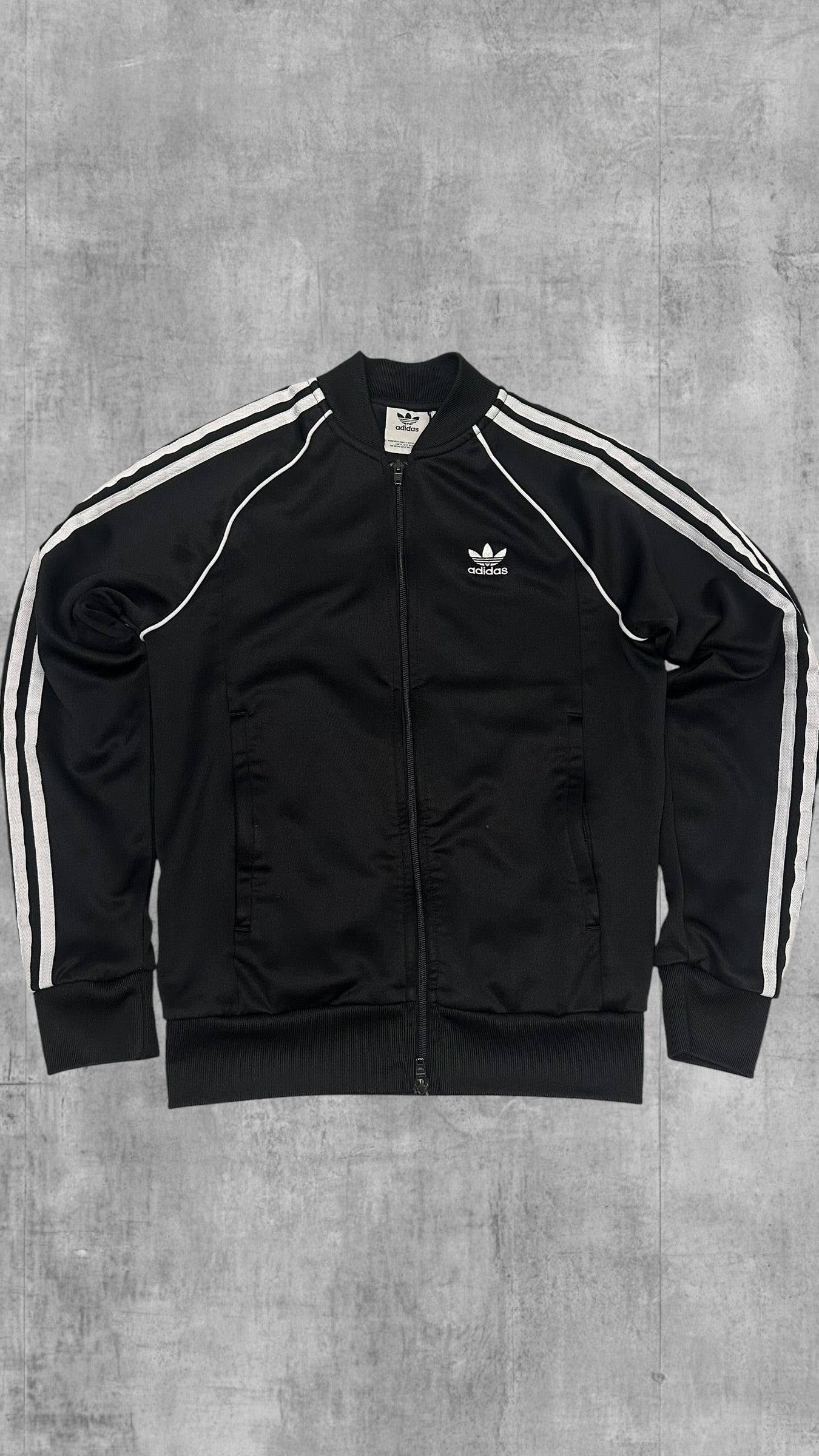 Adidas Firebird Trainingsjacke Schwarz Weiß S