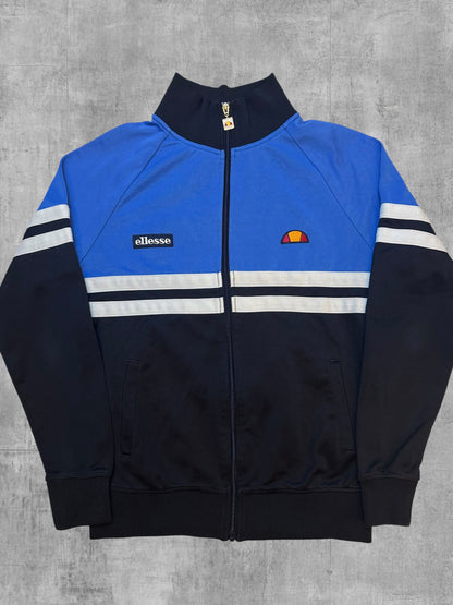 Ellesse Rimini Trainingsjacke Blau Schwarz Weiß S