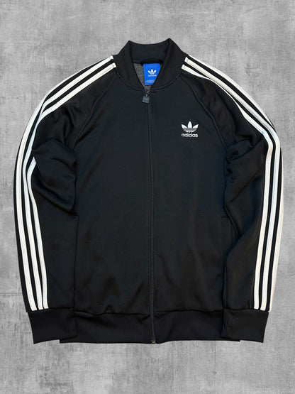 Adidas Firebird Trainingsjacke Schwarz Weiß M