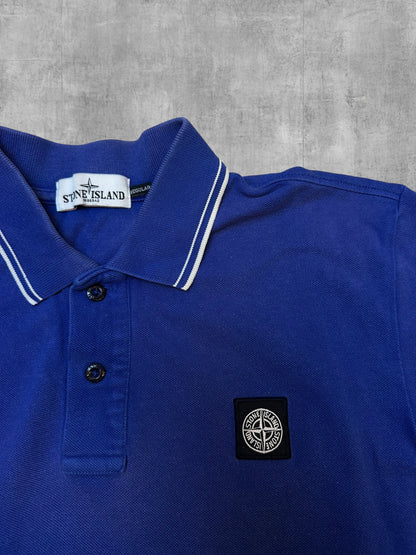 Stone Island Vintage Polo Shirt Blau M