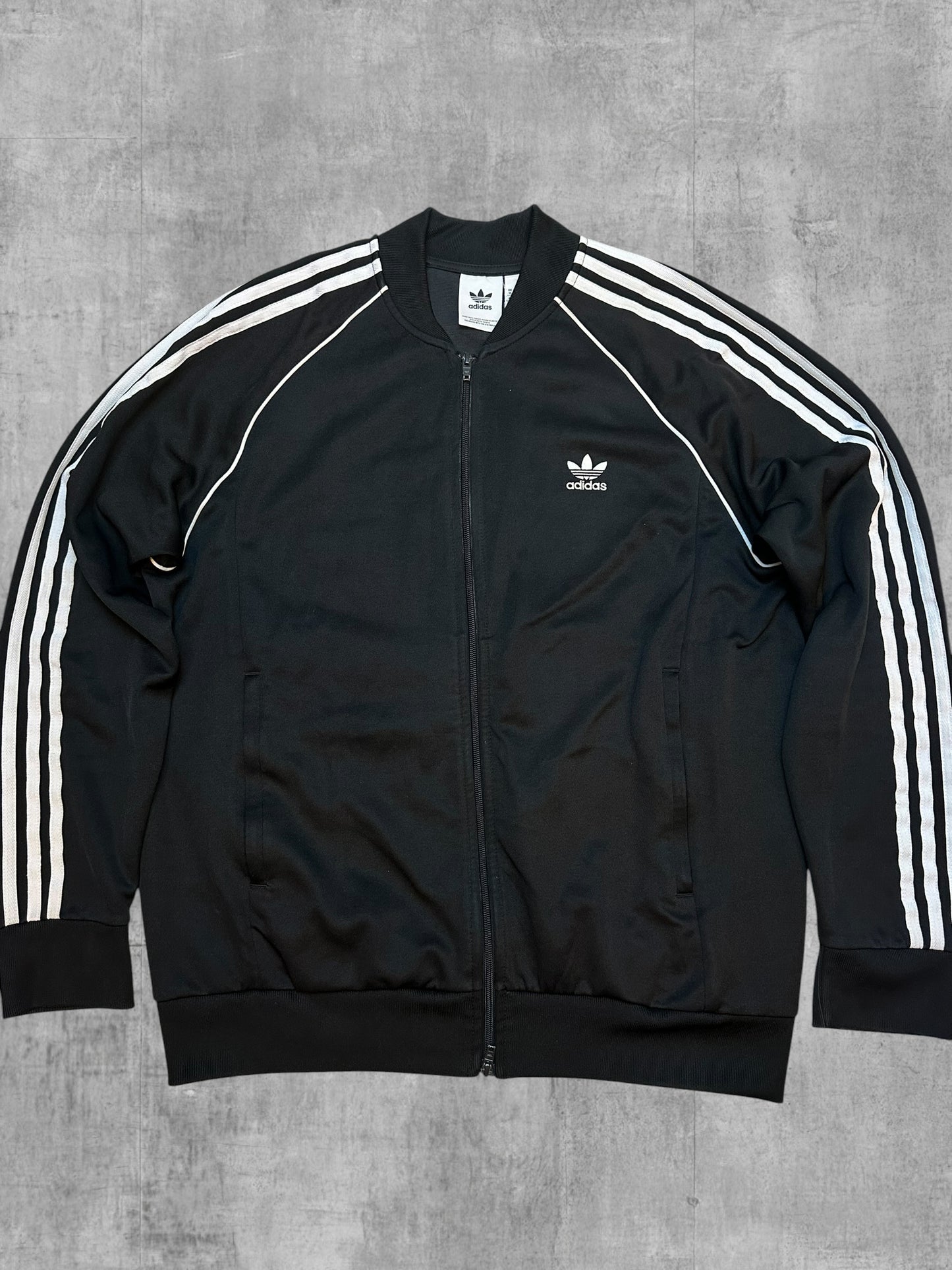 Adidas Firebird Trainingsjacke Schwarz Weiß XL