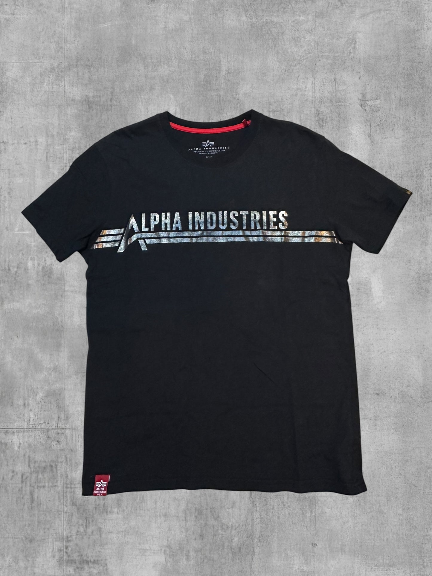 Alpha Industries T-Shirt Schwarz M
