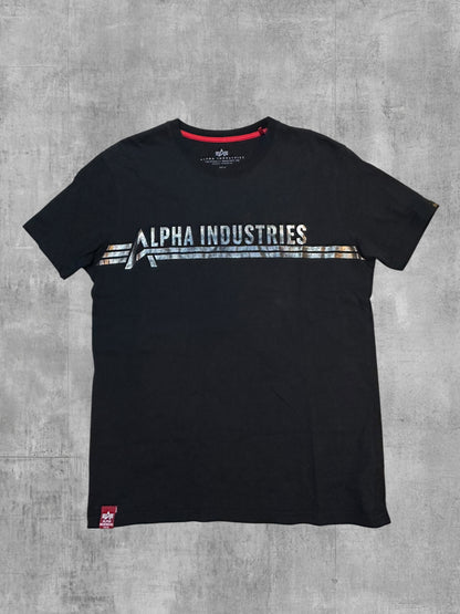 Alpha Industries T-Shirt Schwarz M