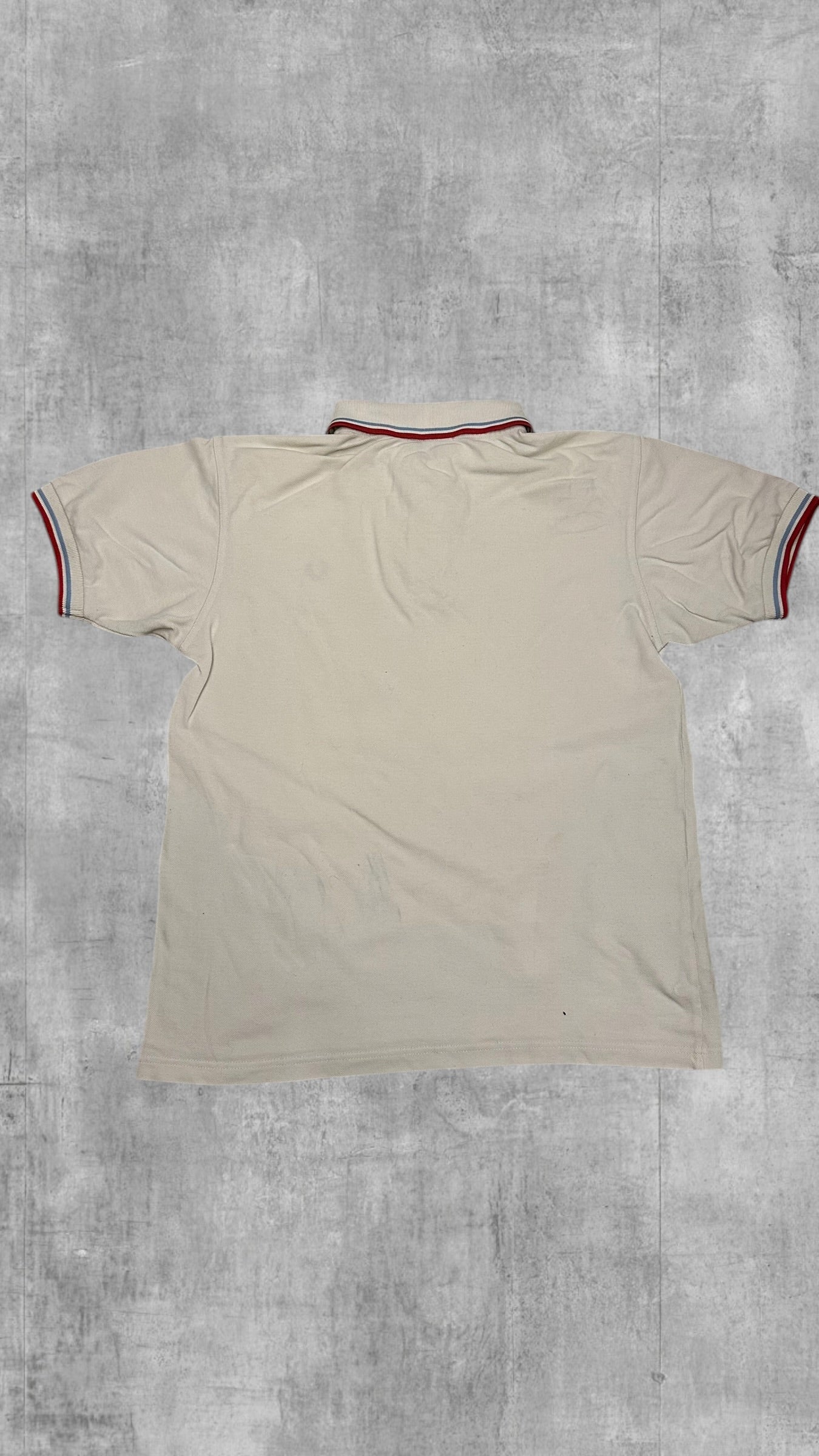Fred Perry Polo Shirt Creme Weiß S