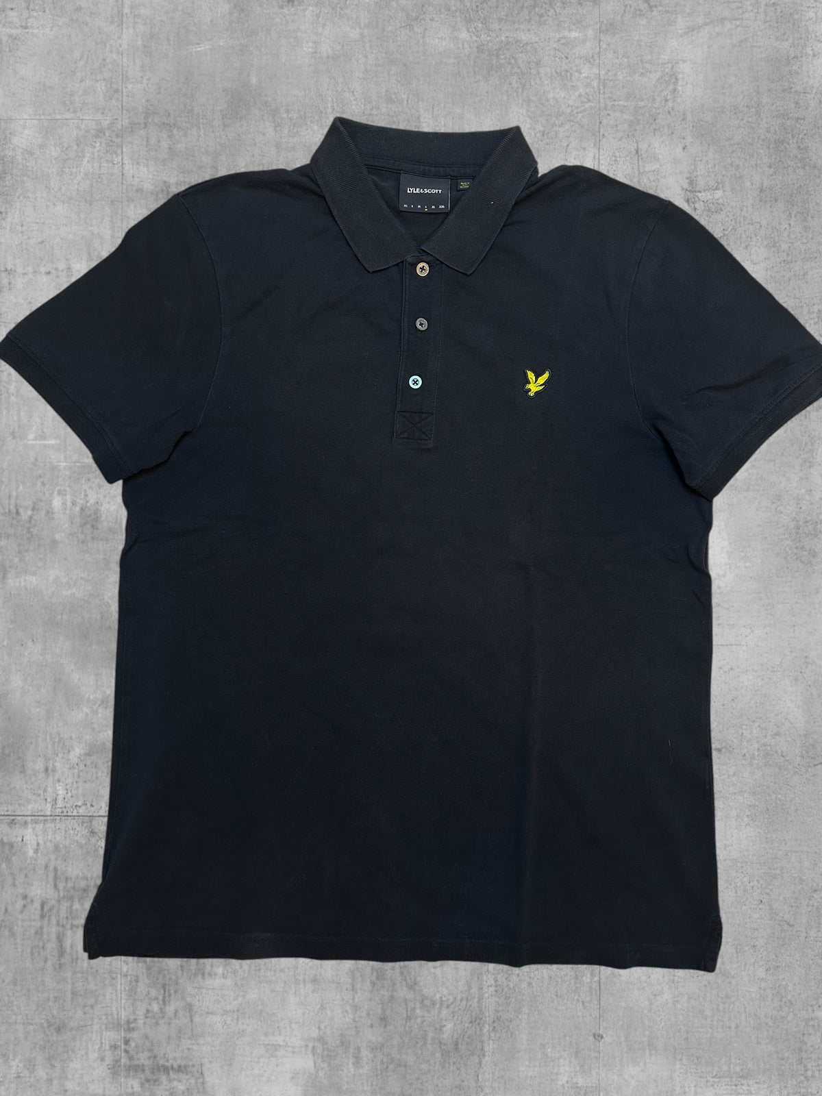Lyle & Scott Polo Shirt Schwarz L