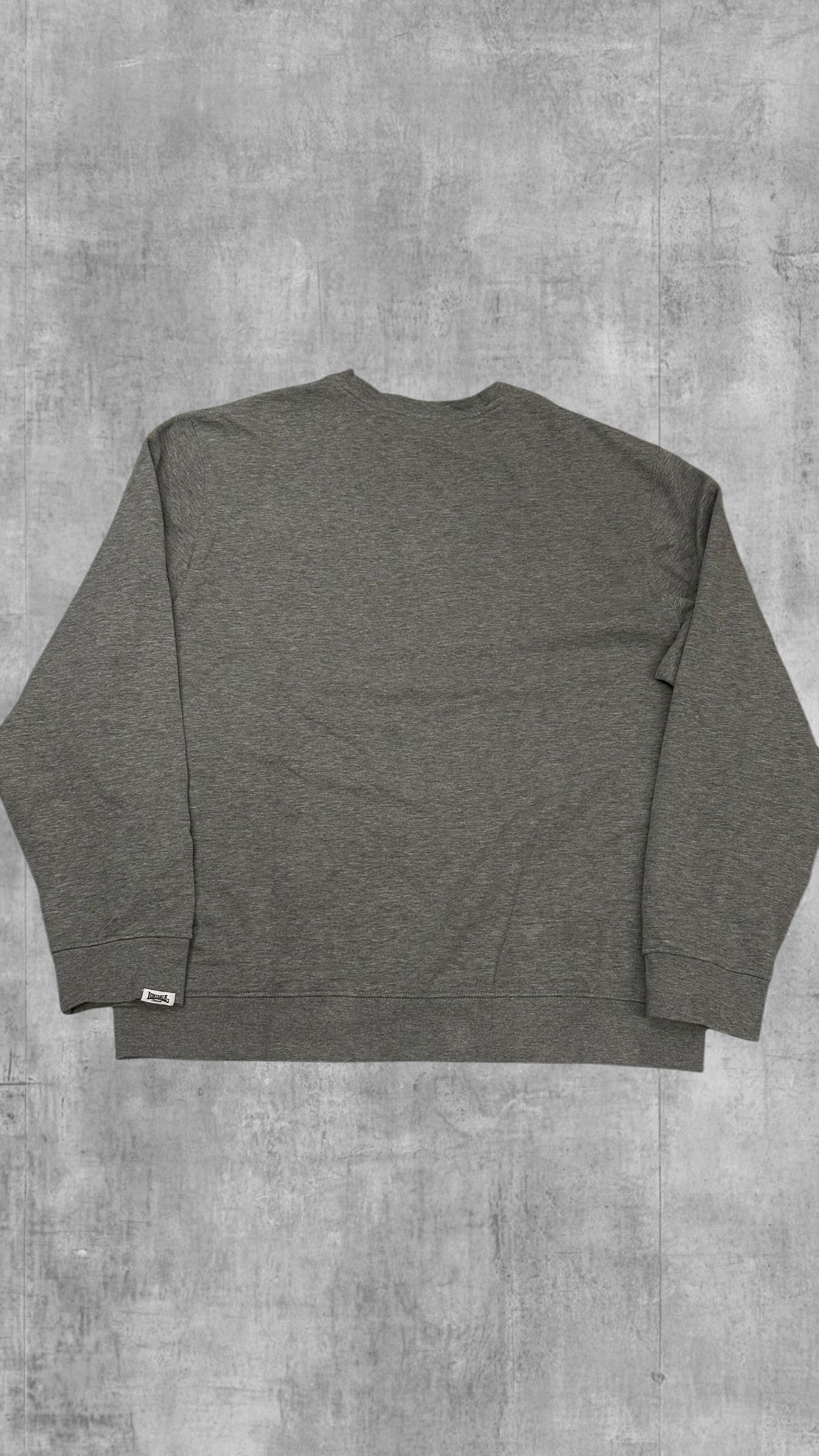 Lonsdale London Sweatshirt Grau Schwarz XL