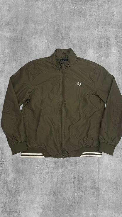 Fred Perry Regenjacke Bomberjacke Khaki L