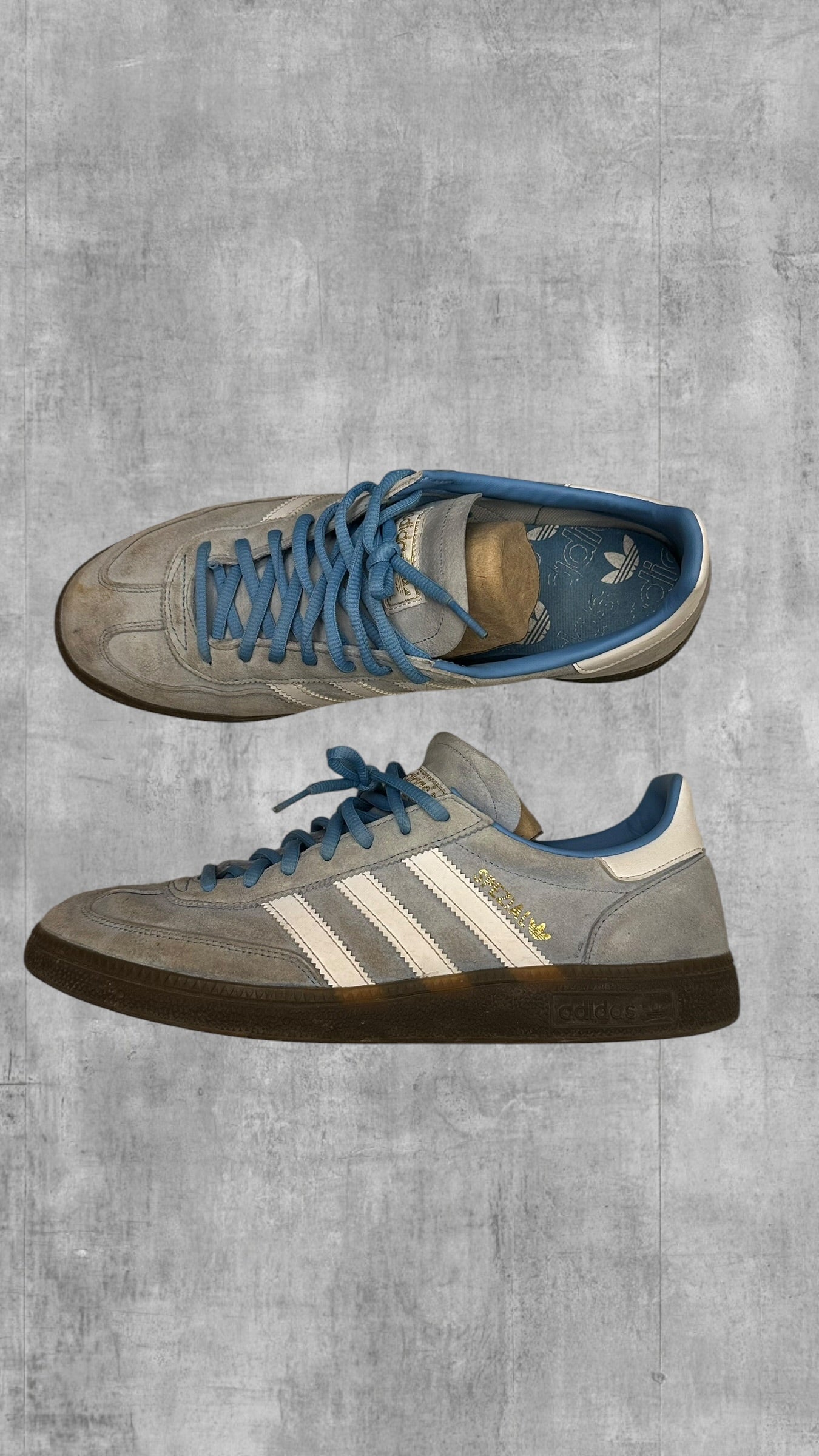 Adidas Speziale Sneaker Hellblau Weiß 43 1/3