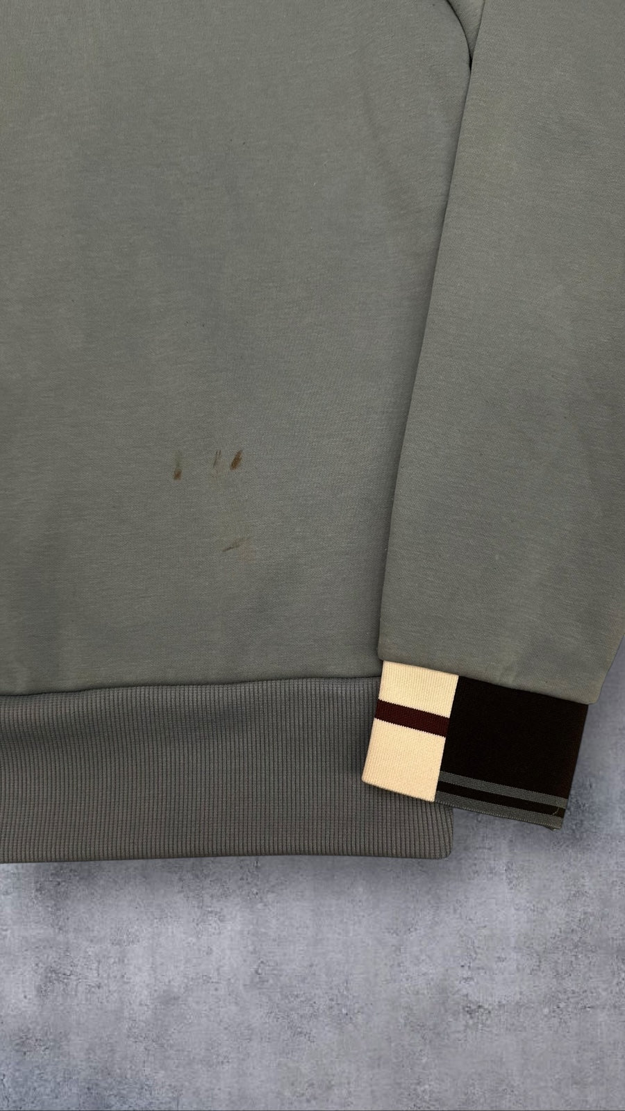 Fred Perry Sweatshirt Türkis M