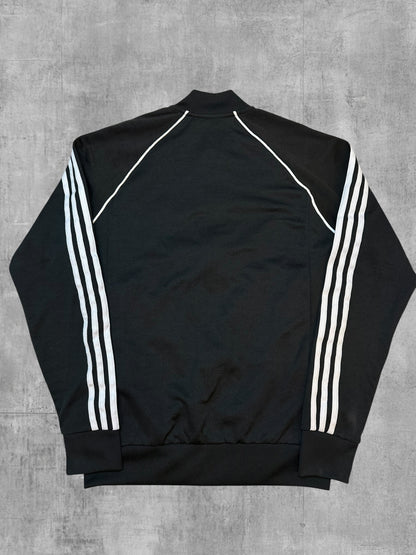 Adidas Firebird Trainingsjacke Schwarz Weiß M