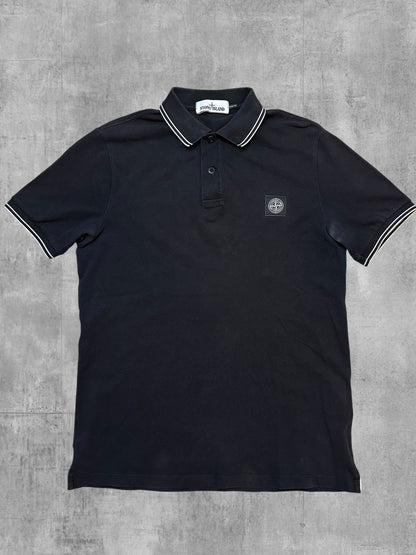 Stone Island Polo Shirt Schwarz M Slim Fit