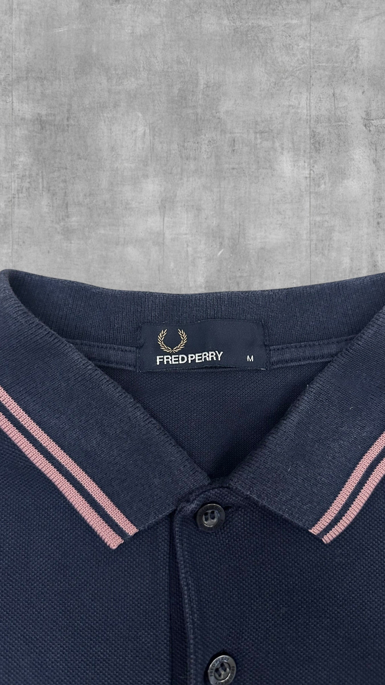 Fred Perry Polo Shirt Navy Blau M