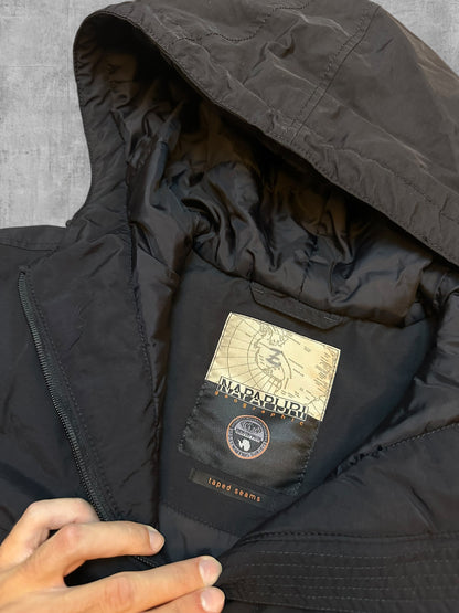 Napapijri Daunen Windbreaker Schwarz M - L