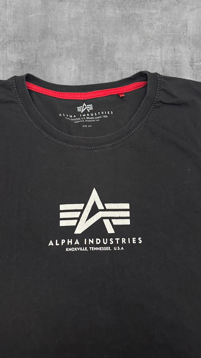 Alpha Industries T-Shirt Schwarz XXL