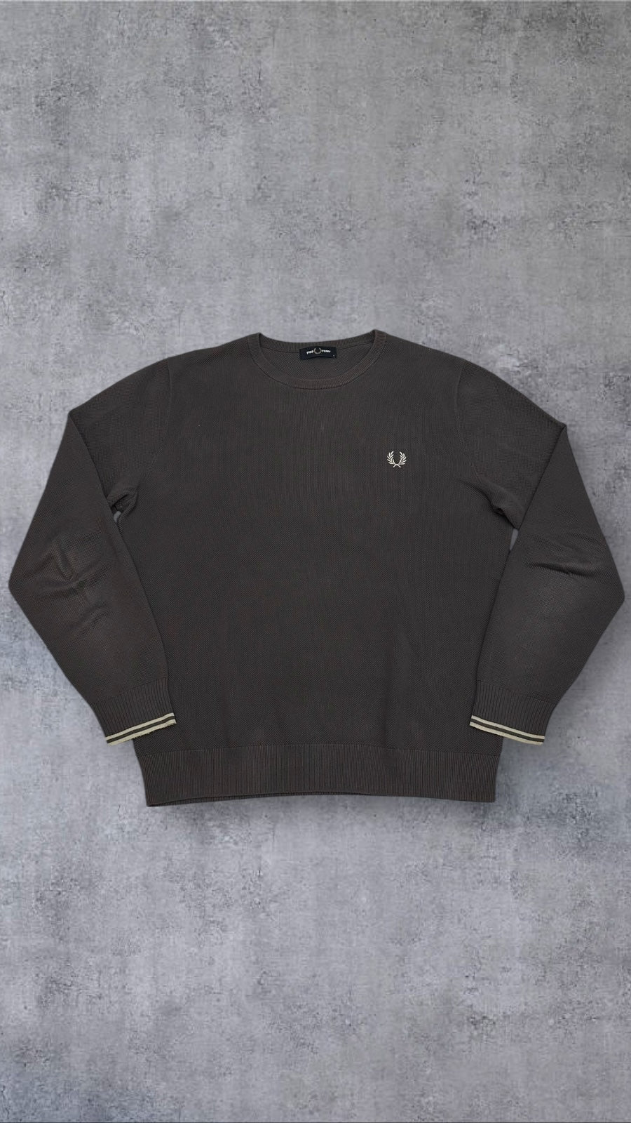 Fred Perry Sweatshirt Grau L